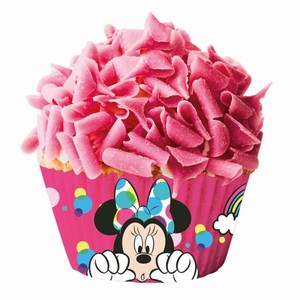 Koky na cupcakes Minnie Mouse 25 ks