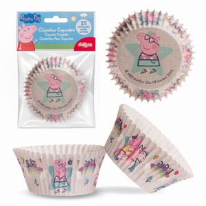 Koky na cupcakes Prastko Peppa 25 ks