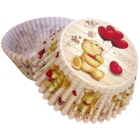 Koky na muffiny Medvedk 50 ks