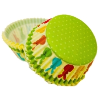 Koky na muffiny Zajaikovia Color 50 ks