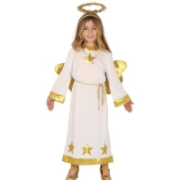 Kostým Anjel zlatý detský 7-9 rokov