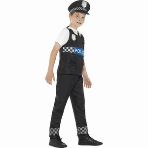 KOSTM detsk Policajt ierny