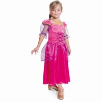 Kostým Princezná detský, Royal Pink veľ. 6-8 rokov (116-134 cm)