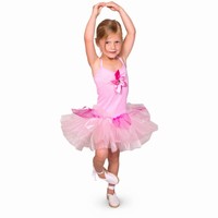 Kostým baletka s tutu sukňou veľ. 6-8 rokov (116 - 134 cm)