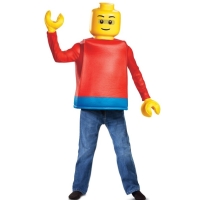 Kostým detský Lego panáčik veľ. 7-8 rokov (127-136 cm)