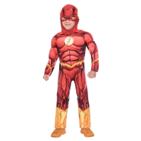 Kostm detsk The Flash ve. 8 - 10 rokov