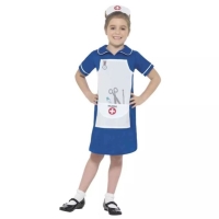 Kostým detský Zdravotná sestra modrý