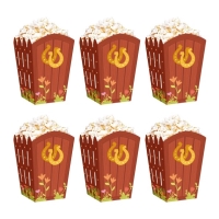 Krabika na popcorn Kon 8,5 x 13,5 cm 6 ks