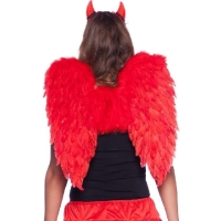 Krídla anjelské červené 50 x 50 cm