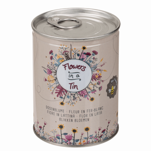 Kvtiny v plechovce