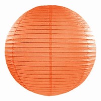 LAMPIÓN dekoračný oranžový 35cm 1ks