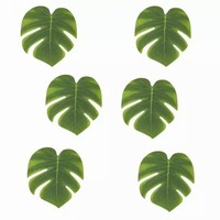 Listy tropické 15x12 cm (6 ks)