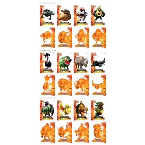 Laminovan sbratelsk kartiky BrainRot