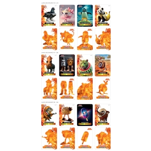 Laminovan sbratelsk kartiky BrainRot