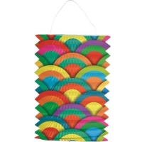 Lampin valcov Pestrofarebn kruhy 16 cm