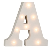 Led psmeno svietiace A 16 cm