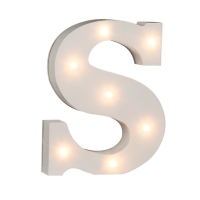 Led psmeno svietiace R 16 cm