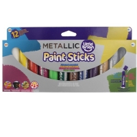 Little Brian paint sticks metalick barvy 12 ks