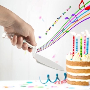 Lopatka na dort s melodií Happy Birthday