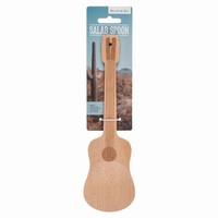 Lyžica šalátová drevená Gitara 27 cm