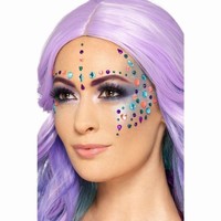 Make-up ozdobn kamienky na tvr