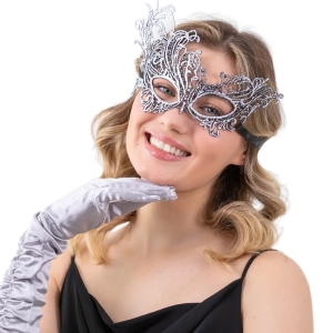 Maska ben�tsk� st��brn�