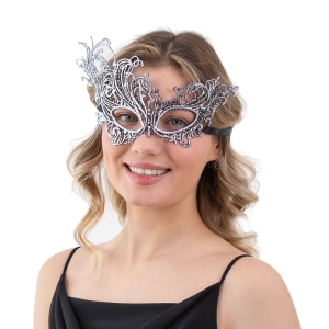 Maska ben�tsk� st��brn�