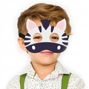 Maska plst�n� Zebra