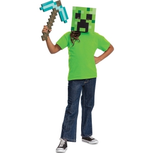 Minecraft set - maska a krumpáč