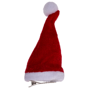 Mini epika Santa na klip s LED 12 cm