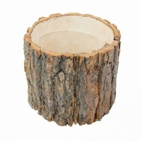 Obal dreven s krou 13 x 11 cm