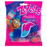 Ovocn cukrky s farbiacim efektom Malina 75 g