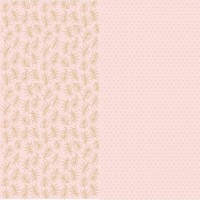 PAPR BALC rov s metalickm potiskem 70x200cm 2ks