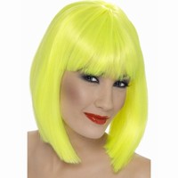 PARUKA Glam neonov lut