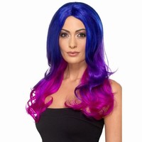 PARUKA fashion Ombre modrorov