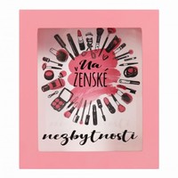 Pokladnika s eskm npisom "Na ensk nezbytnosti"