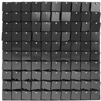Panel dekoran, ierny 30x30 cm, 100 tvorcov