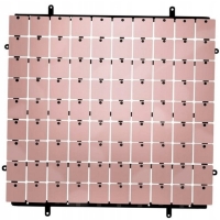 Panel dekorační růžový 30 x 30 cm 1 ks