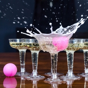 Prty hra Prosecco Pong