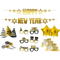 Party set Happy New Year 28 ks