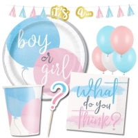 Party set - Boy or Girl? Baby Shower