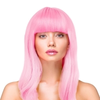 Paruka rovn� dlouh� r��ov� vlasy