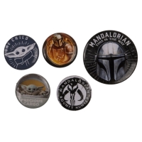 Odznaky Star Wars The Mandalorian 5 ks
