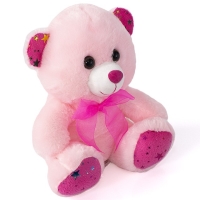 Ply�ov� medv�d r��ov� s ma�l� 20 cm