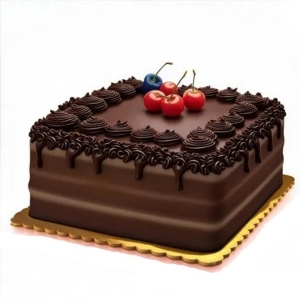 Podnost na dort �tvercov� zlat� 20cm 1ks