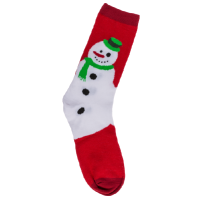 Ponožky Vianočné Snehuliak jedna veľkosť