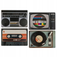 Prestieranie polypropyl�nov�, nostalgick� hifi prvky 44 x 29 cm