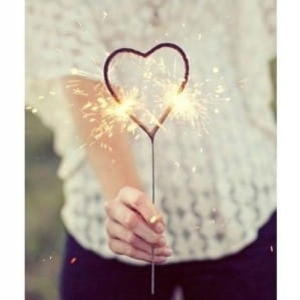 Prskavky srd��ka zlat� 2 ks