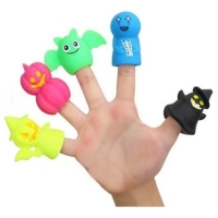 Prstov mauky Monster so sladkosou mix farieb 1 ks
