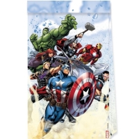 Vrecká darčekové papierové Avengers 4 ks